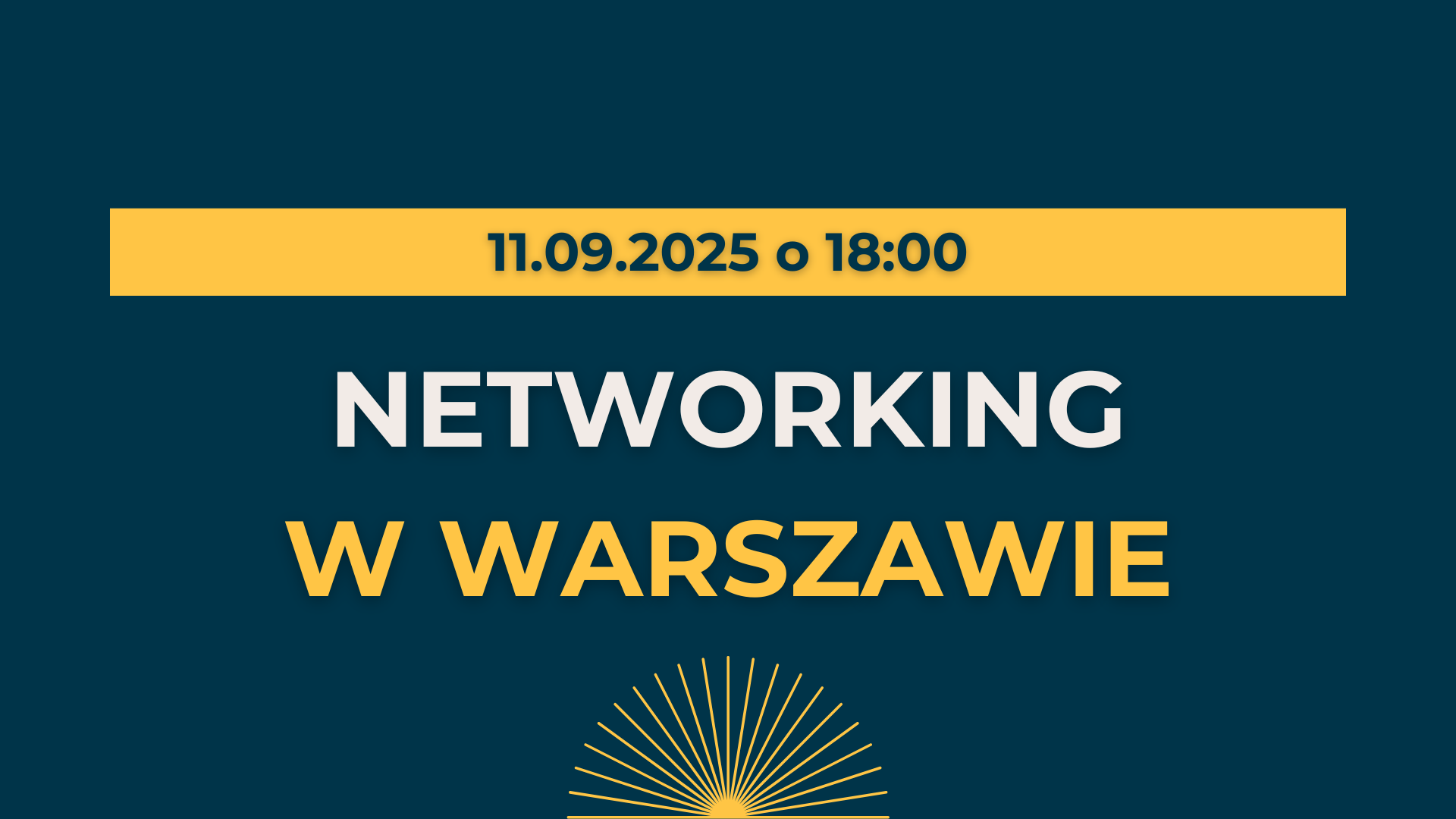 Networking w Warszawie | 11.09.2025
